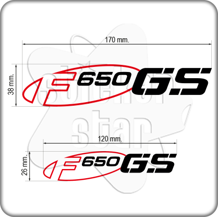 Bmw f650gs decal #4