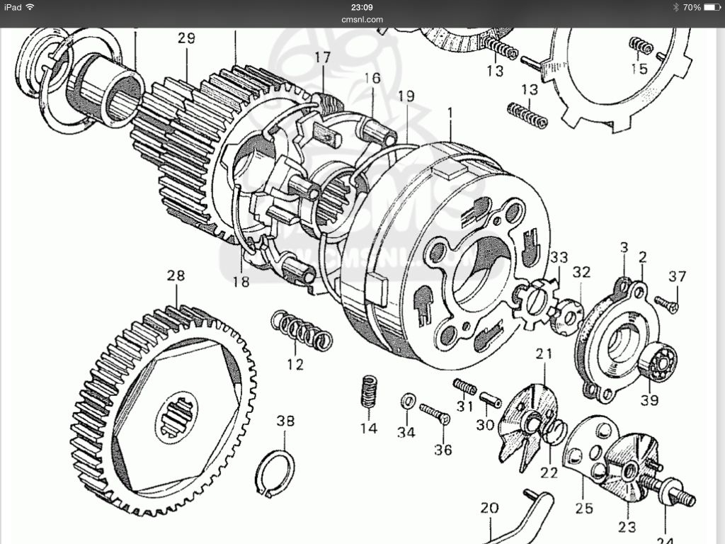 C90zz clutch diagram? - C90Club.co.uk