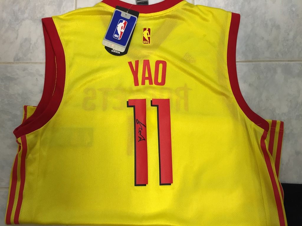 yao ming jersey sales