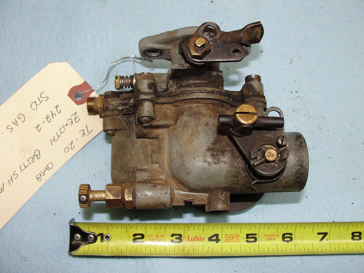 Zenith Carburetor 825449M91 200363 Ferguson TEA 20 Standard 85mm Gas
