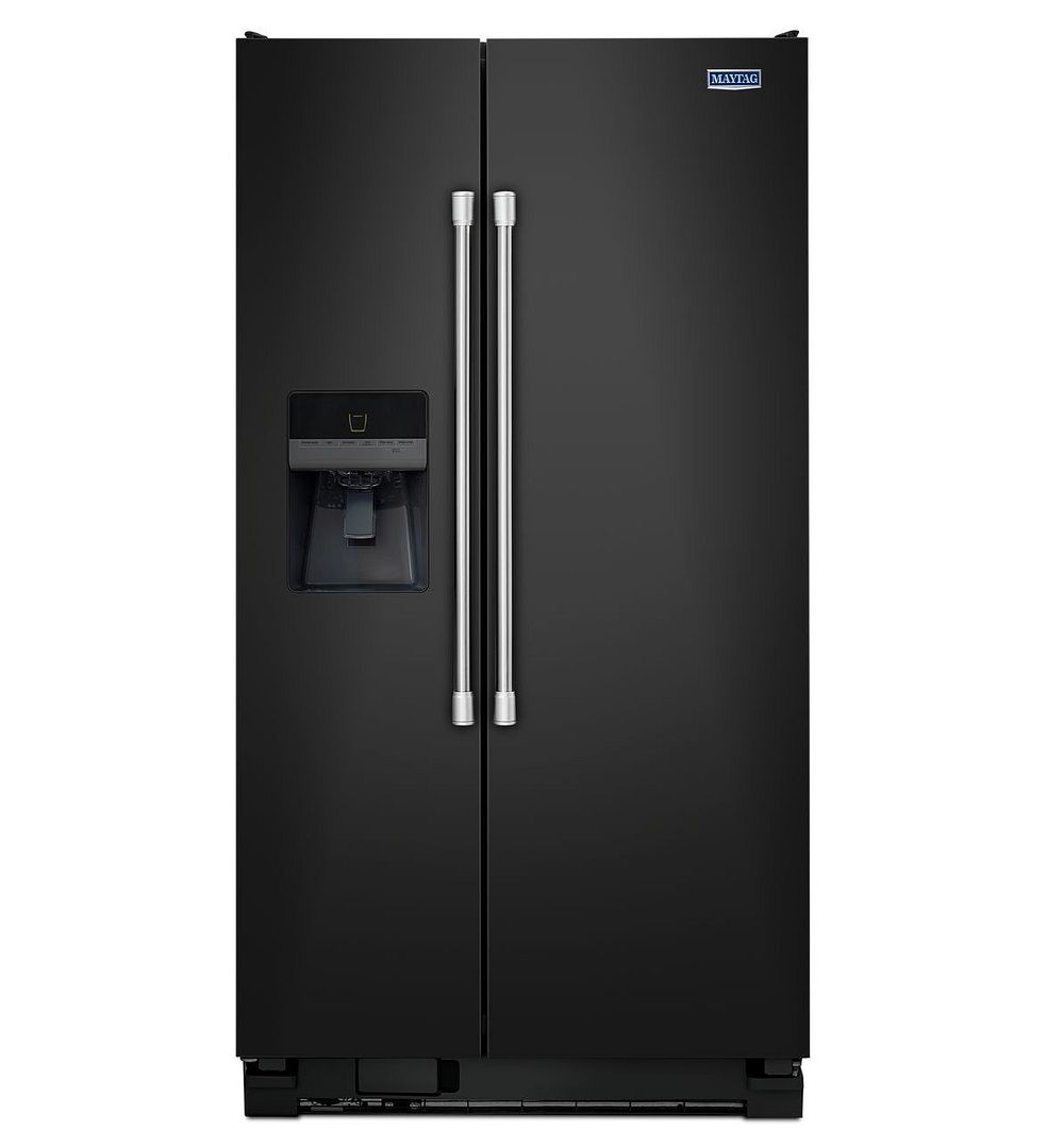 MSF25D4MDE Maytag photo MaytagMSF25D4MDEBlackSidebySideRefrigerator_zps6186d717.jpg