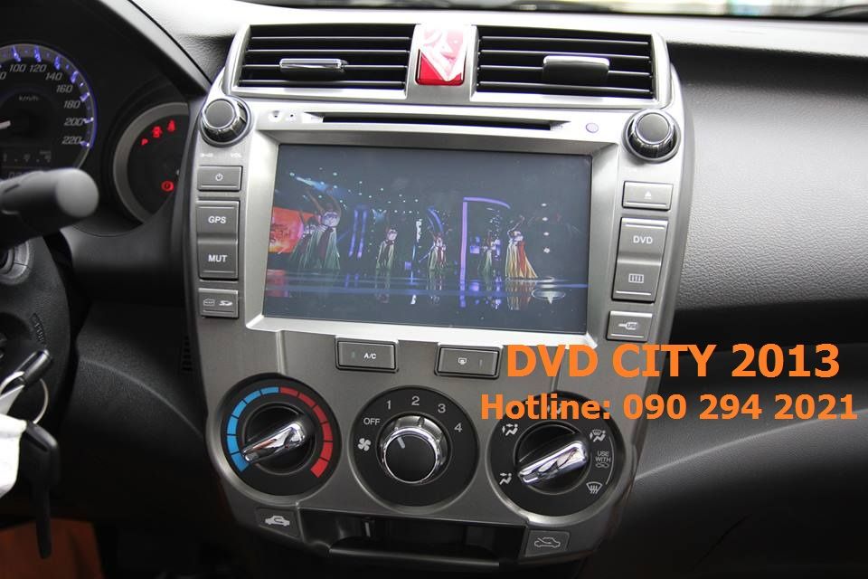 DVD Honda City công nghệ lướt Ipad tiện lợi