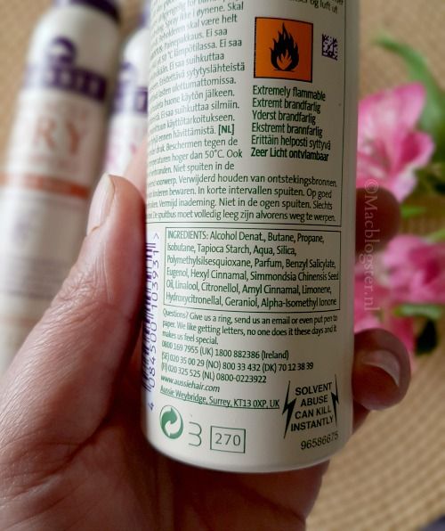 Dit gebeurt er als je droogshampoo op kroeshaar of krullen gebruikt photo Ingredienten_Aussie_Aussome_volume_droogshampoo_zpsgkwaoquj.jpg