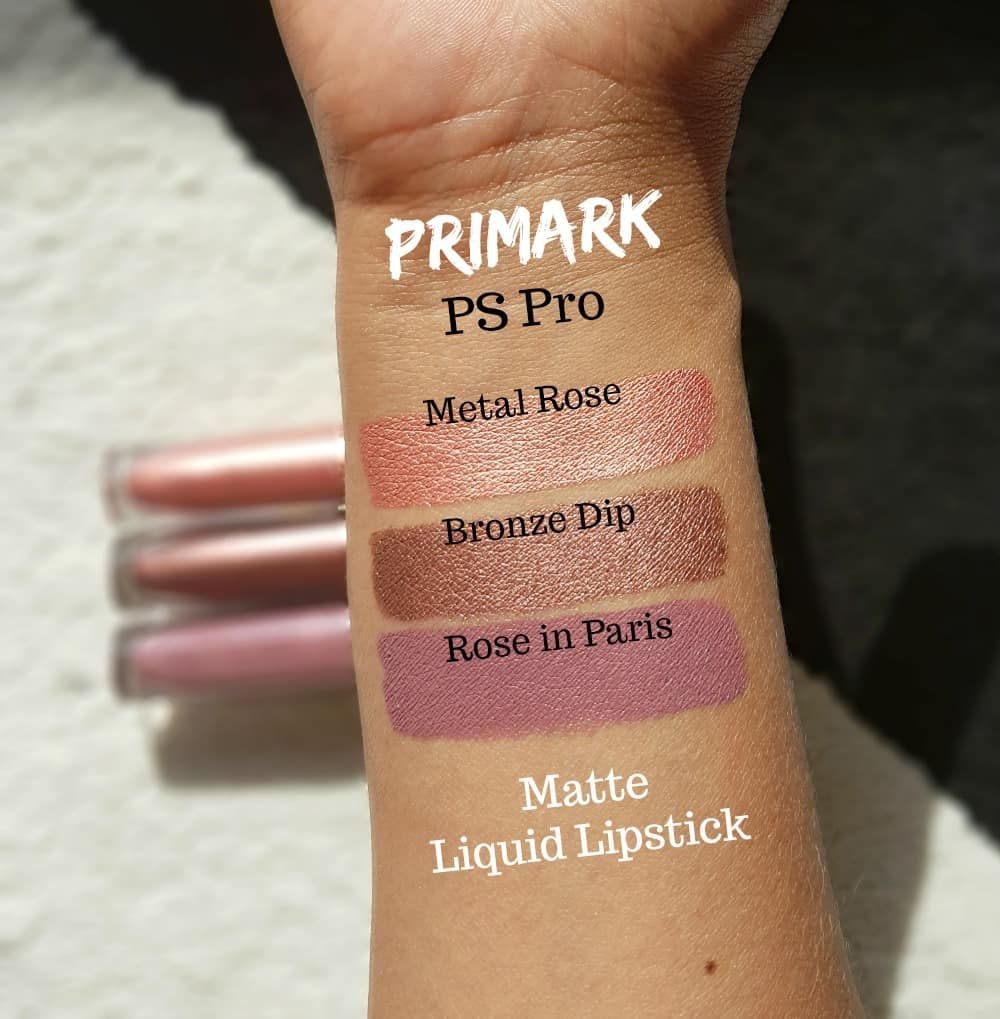 Hoe kiss proof is Primark PS Pro Liquid Matte Lipstick? photo Primark_PS_Pro_Matte_Liquid_Lipstick_swatches_zps5zylqips.jpg