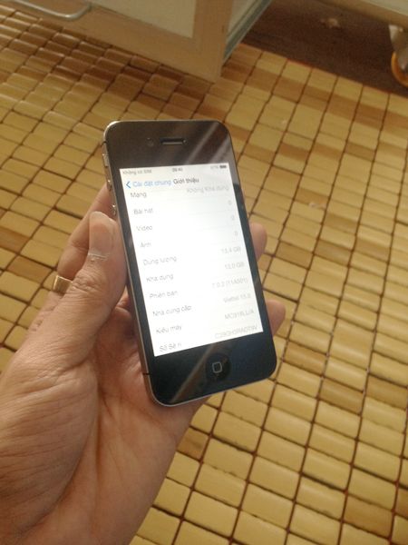 1 Cây 4s AT&T 16gb Quốc Tế...Nguyên Tem AT&T...Fullzin - 3