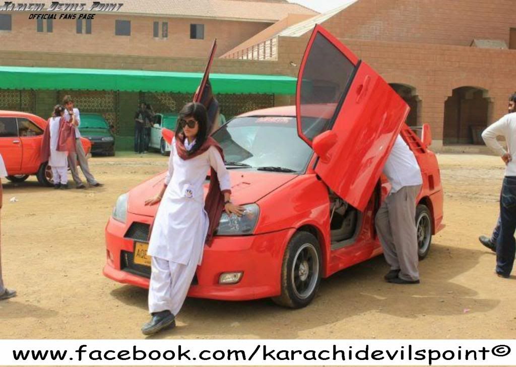 Cars Show At The City School Karachi