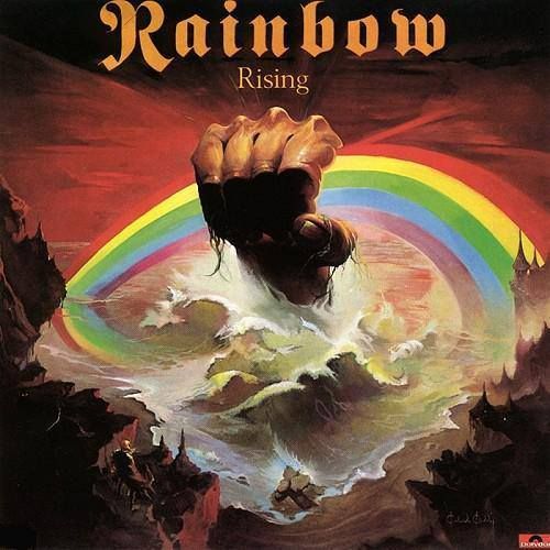 Imagem do disco da banda Rainbow de 1976