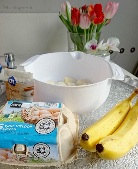 Pannenkoeken bakken met banaan en eieren photo Benodigdhedenpannenkoekenzondermelkenbloem_zps099e70df.jpg