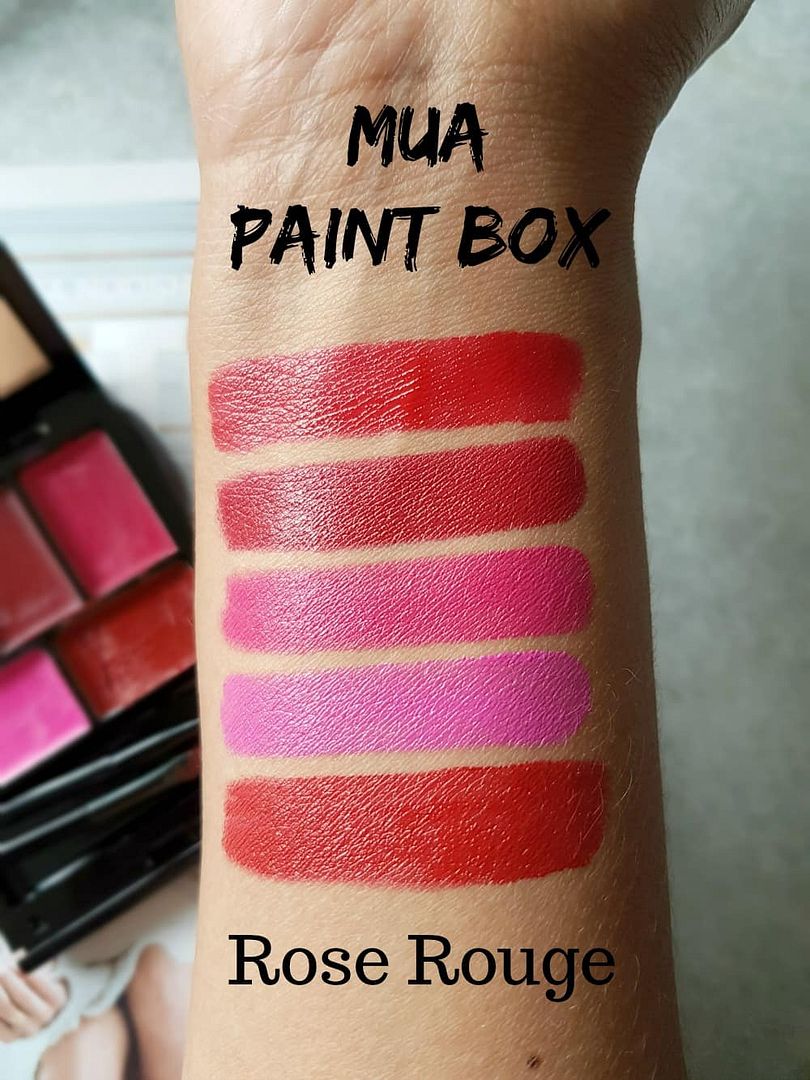 MUA Paint Box Rose Rouge: lipstick voor budget beauties photo MUA Paint Box Rose Rouge Swatches_zps83xwkqvu.jpg