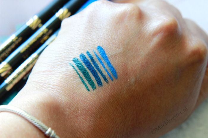 Eyeliners met kleur: Max Factor Masterpiece Liquid Eyeliners