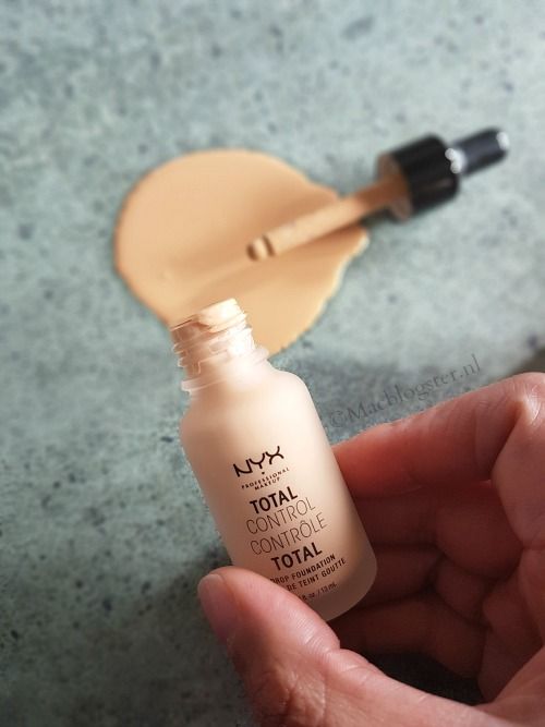Foundation test: hoe goed dekt NYX Total Control Drop Foundation?