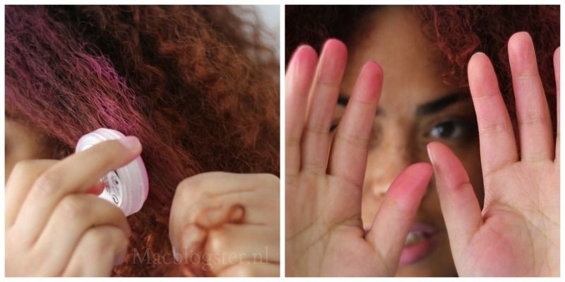 The Body Shop Hair Chalk: Tijdelijk roze krullen zonder roze haarverf photo TheBodyShopHairChalkTicklemePink_zpsf37e75ad.jpg