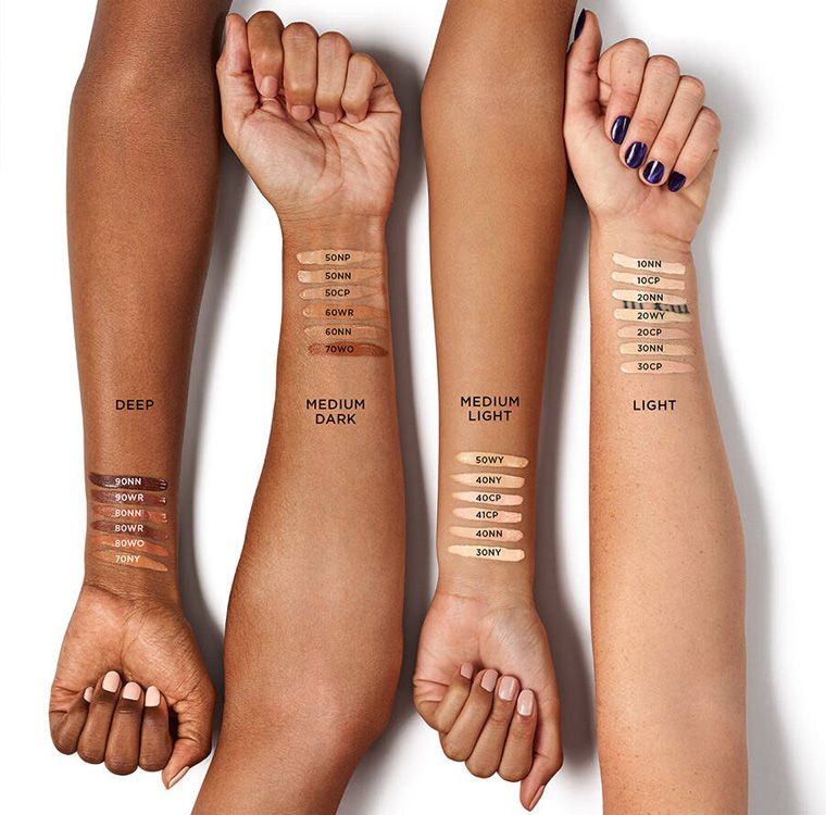Stay Naked Correcting Concealer swacthes