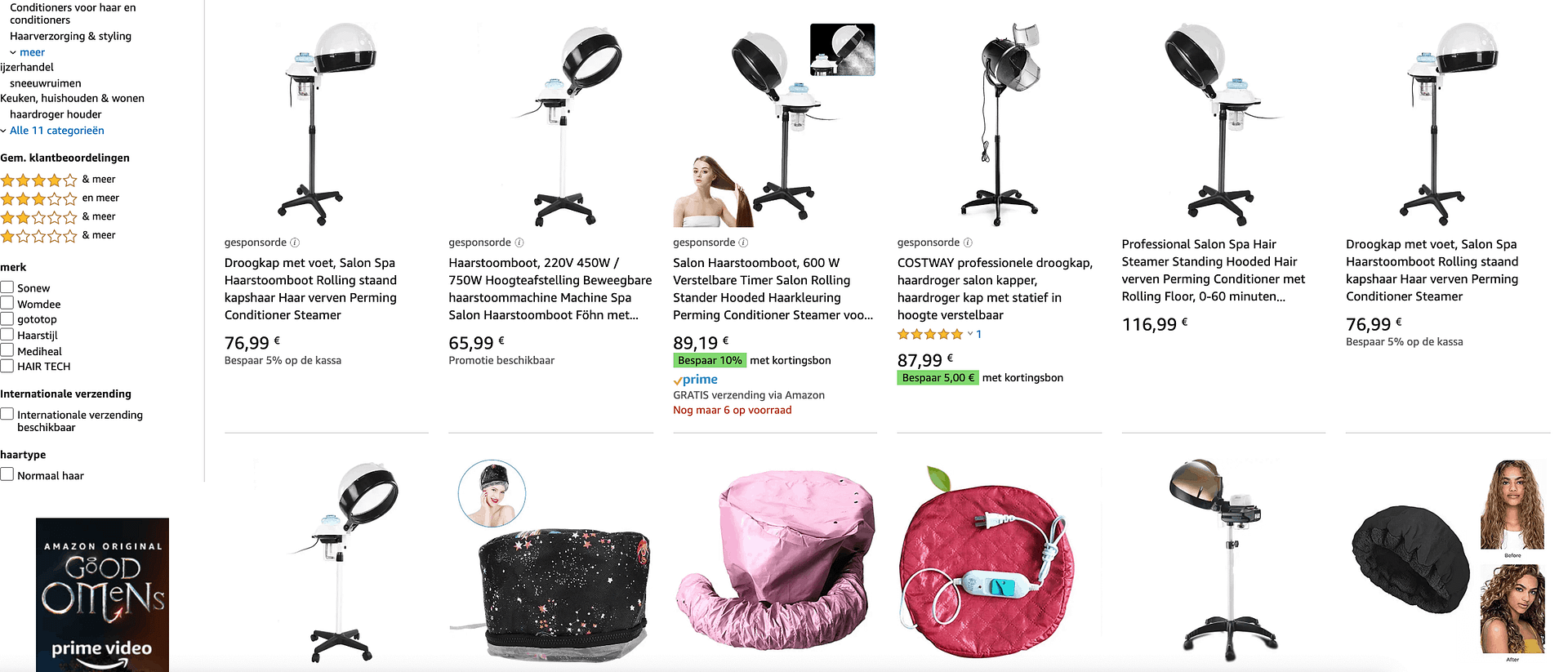 Tip: 12 webshops & producten voor krullend haar (ook CG vriendelijk) 11 Hair steamer kopen in Nederland