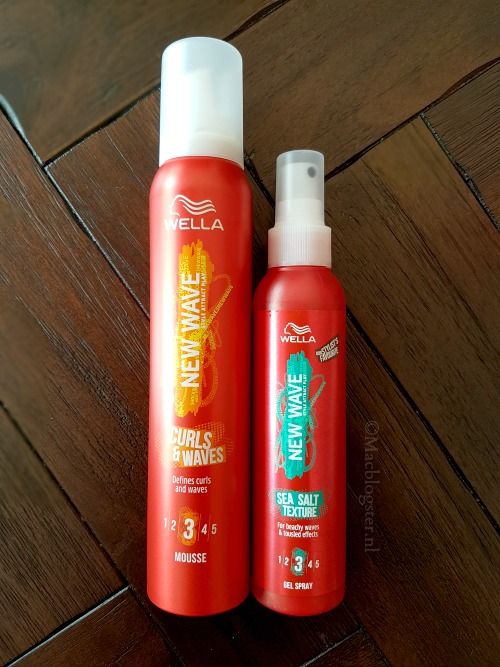Review Wella New Wave Curls & Wave Mousse & Sea Salt Texture Spray Review Wella New Wave Curls & Wave Mousse & Sea Salt Texture Spray