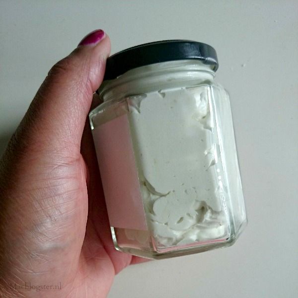 Whipped Shea boter maken met amandelolie & Cacaoboter