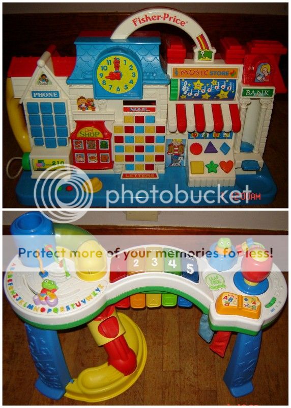 Toddler Developmental TOY LOT ~ Leapfrog Tikes Playskool Fisher Price