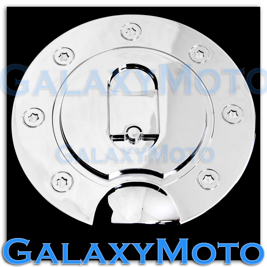 1997-2003 FORD F150 F-150 Triple ABS Chrome Fuel Gas Door Cover Cap Overlay Trim