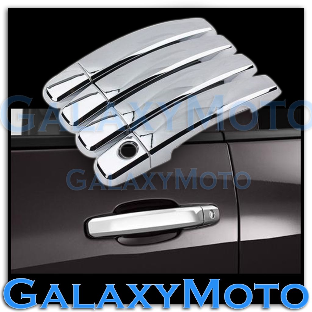 For 2014-2016 Silverado 2500HD 3500HD Chrome Mirror Covers+4 Handle+Tailgate KH