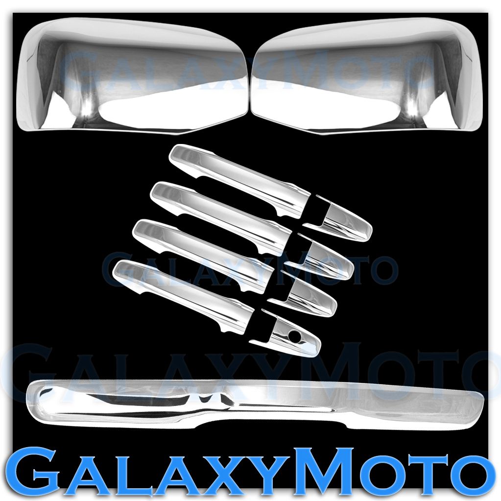 09-15 Dodge Ram Chrome Mirror no Light+4 Door Handle+Tailgate no KH no CM Cover