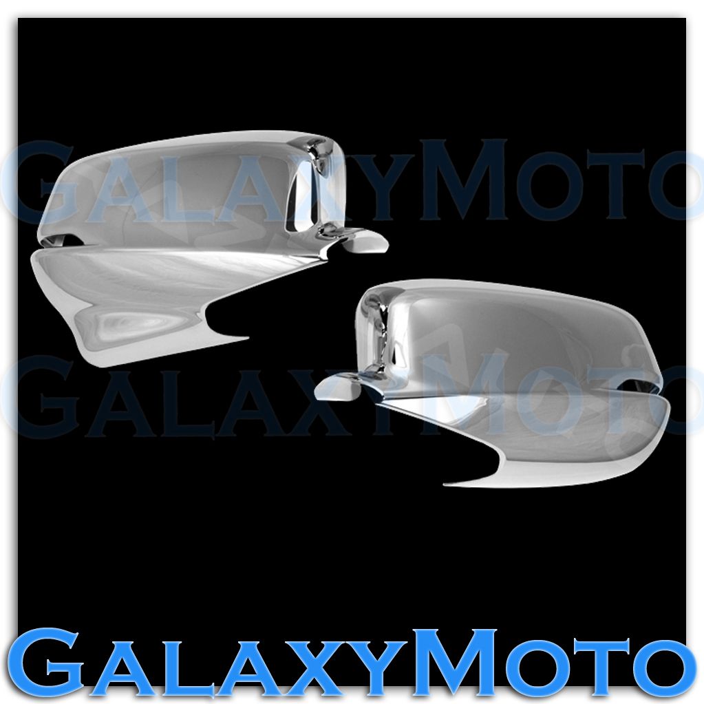 For HONDA 09-15 PILOT 4 DOOR HANDLE /& MIRROR CAP CHROME COVERS W//O TURNING LIGHT